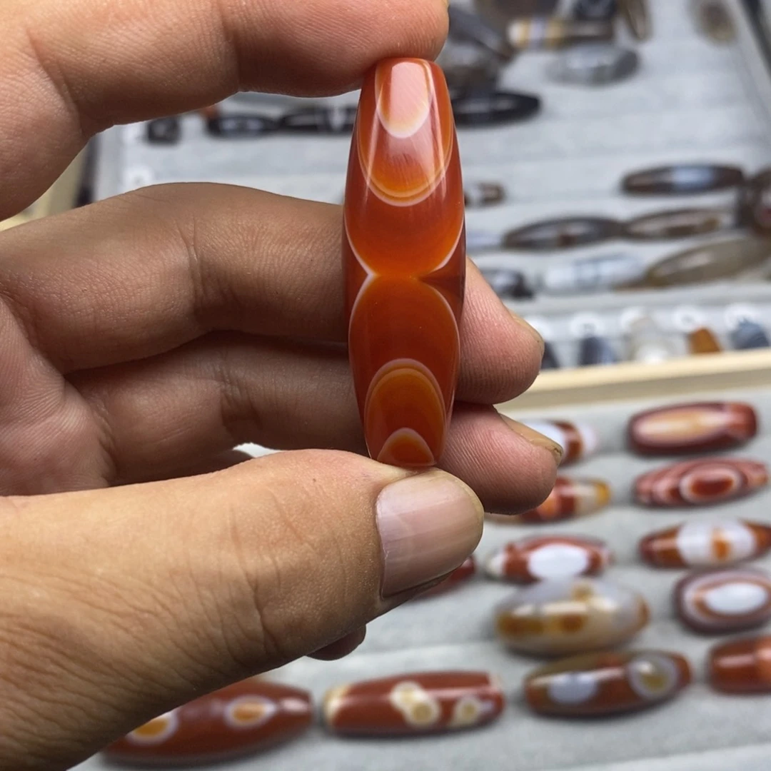 未镶嵌玛瑙/玉髓珠宝半成品