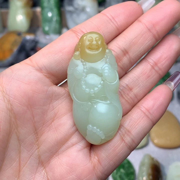 和田玉挂件未镶嵌