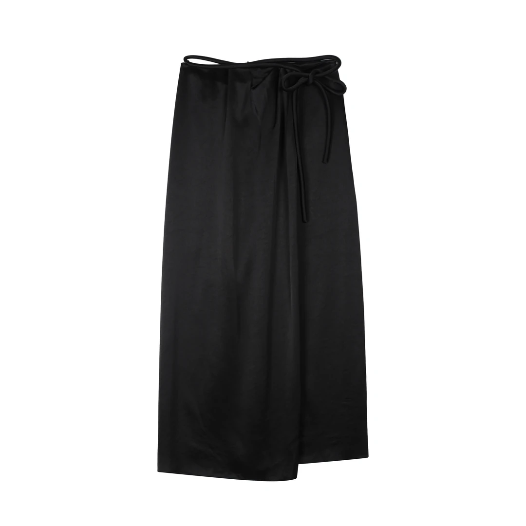 小众设计感轻奢醋面半身裙女2825055