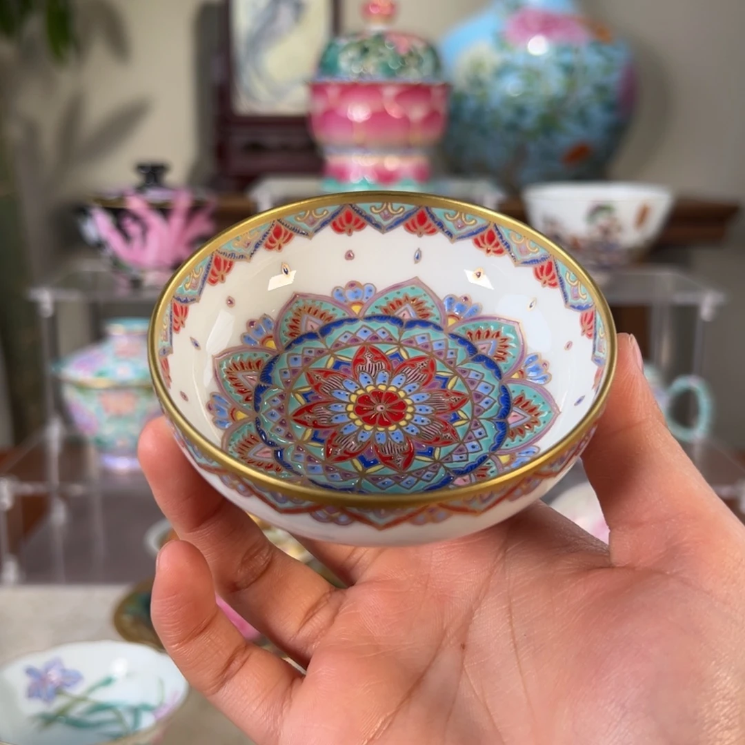 纯手工手绘 高端茶器