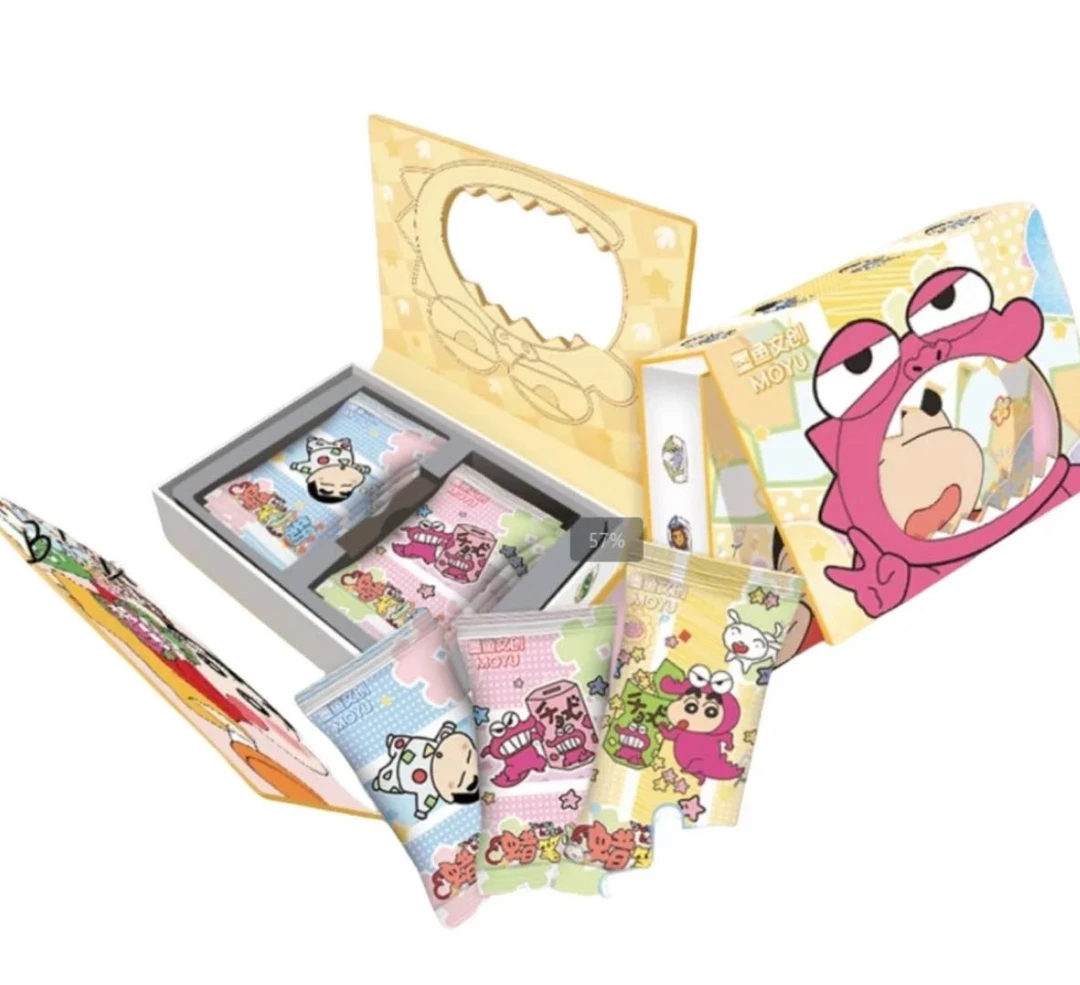 【欧8】墨鱼文创蜡笔小新第一弹国卡二创收藏盲盒卡牌【默认代拆】W