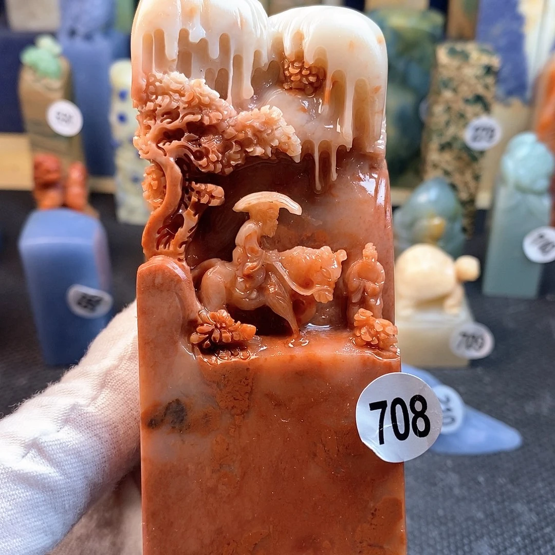老挝石篆刻家家的