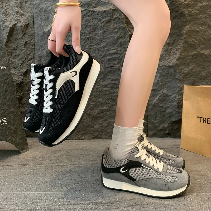 真皮德训鞋板鞋女款四季款新款百搭休闲板鞋单鞋女2271