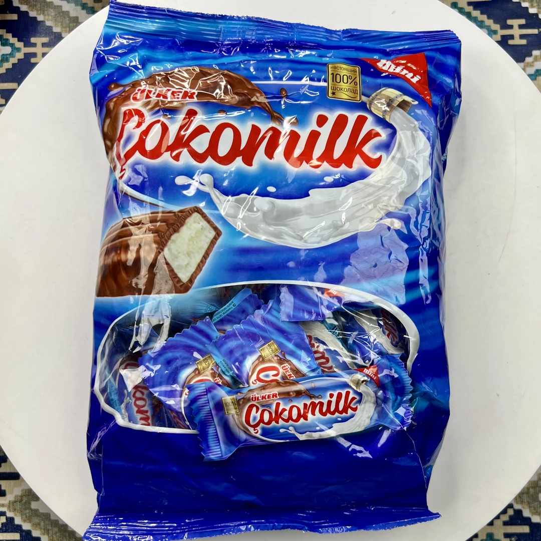 【TEMSIRI】优客牌qikomilk牛杂糖夹心巧克力棒450克