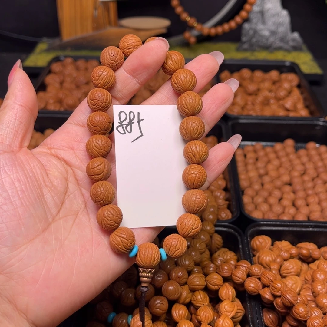 桃核手串满天星12精品