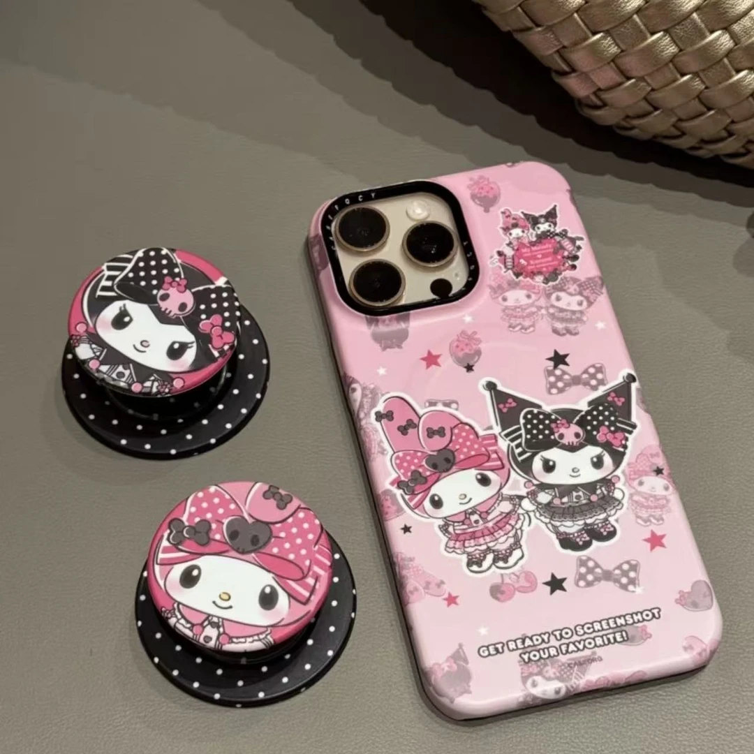 卡通库洛米美乐蒂磁吸适用iPhone16promax手机壳苹果15p少女14/13