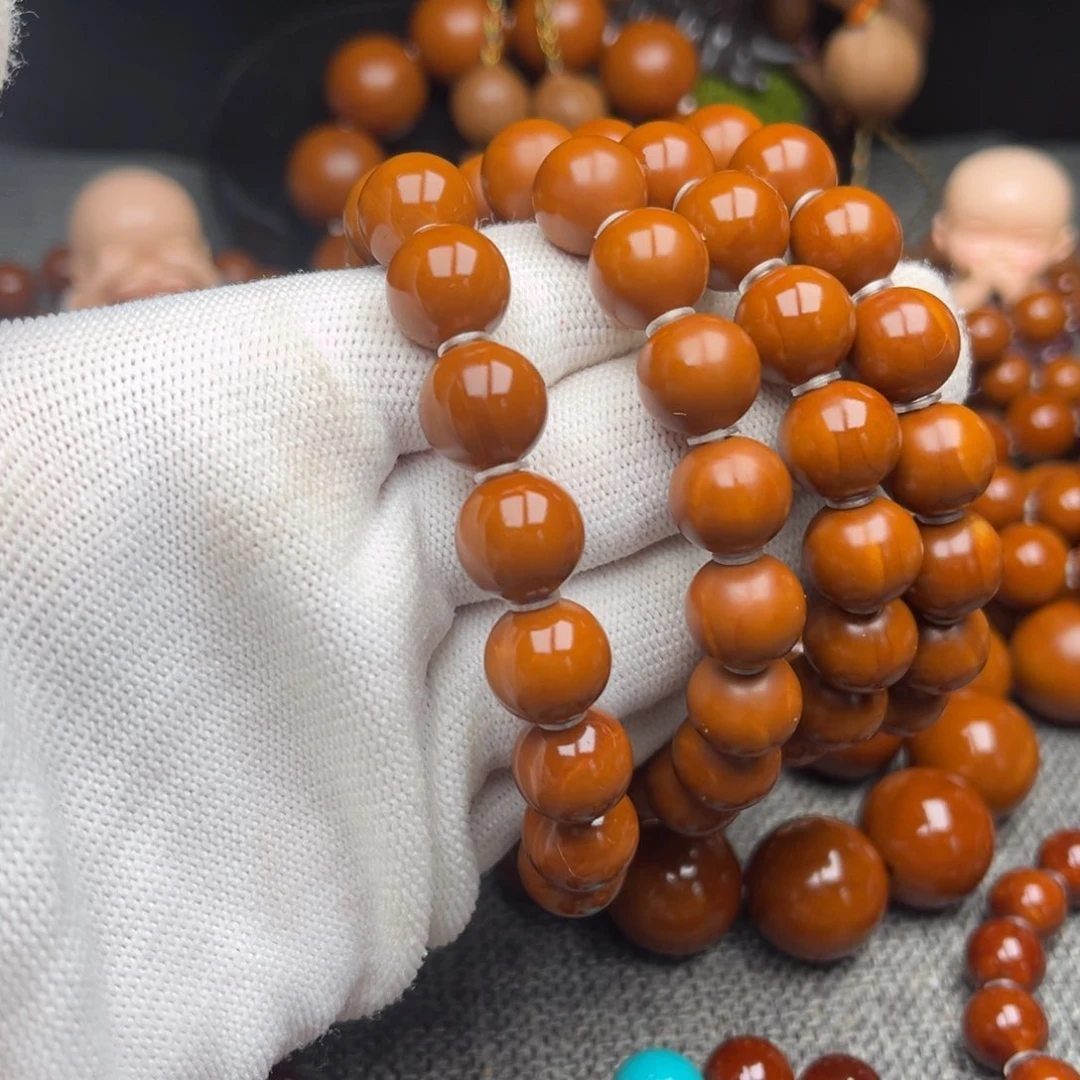 橄榄核手串/手链小***糖1.2全品轻微色差