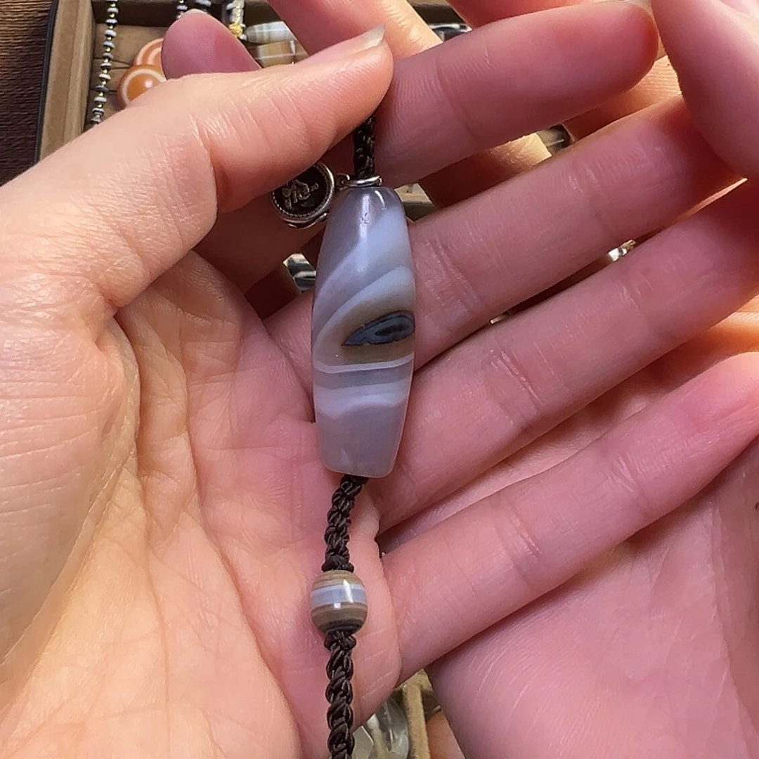 石英石纯铜锁骨链