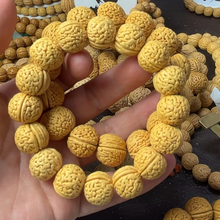 手串桃核17尺寸蜂窝金豆