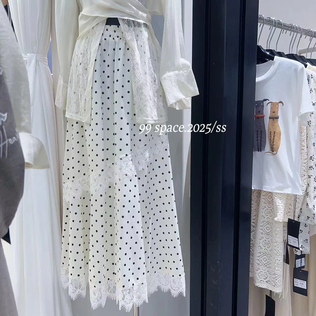 杨杨 99-25858#新款—波点半裙