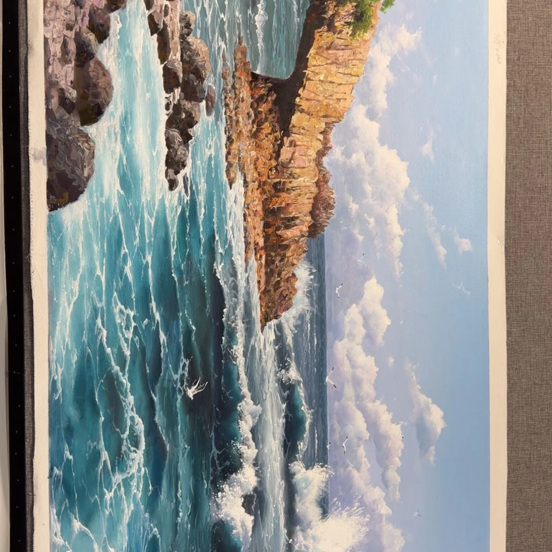 油画我也想要这样一