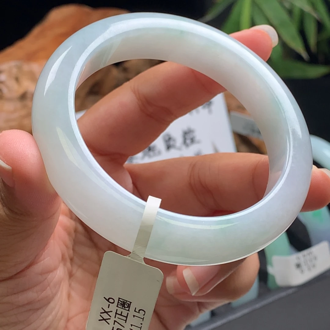 翡翠手镯未镶嵌44号57.8-13-9.1