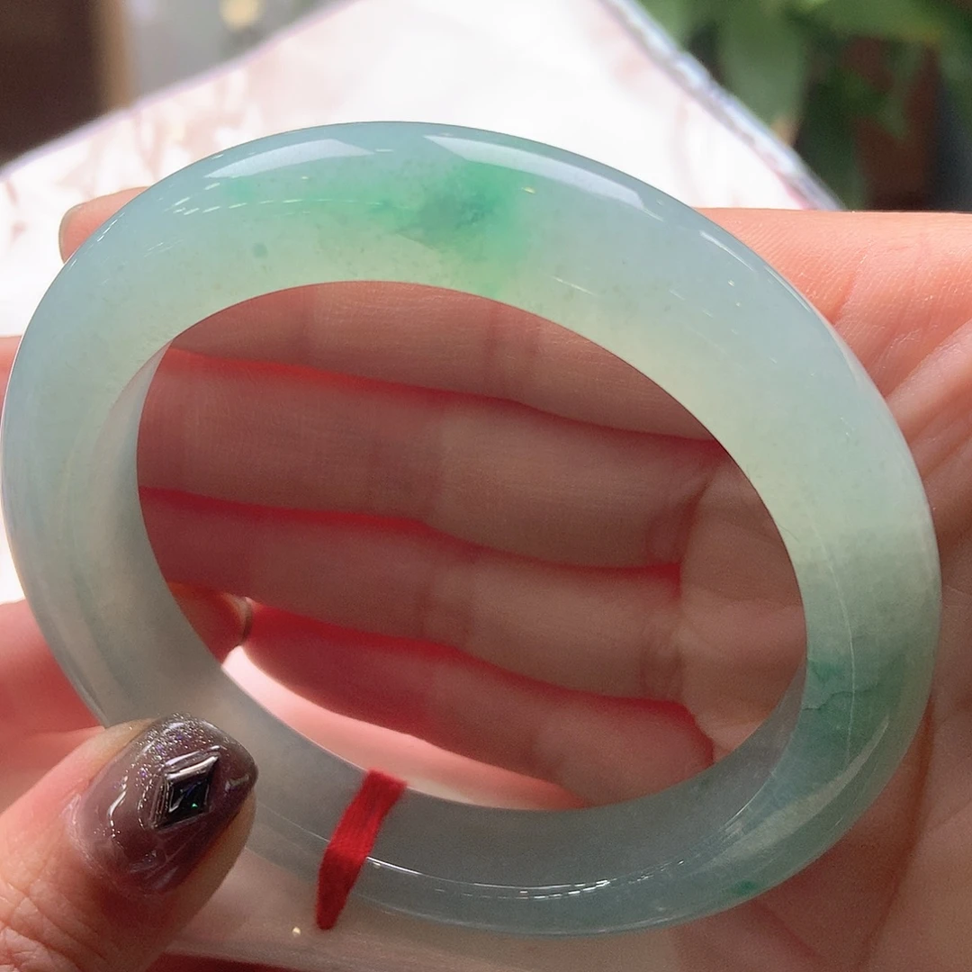 翡翠未镶嵌手镯78