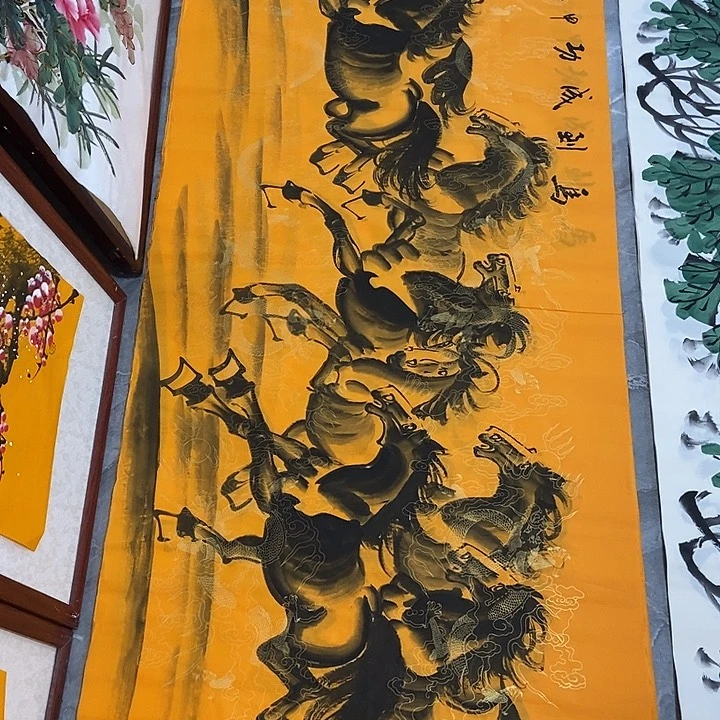 三个张画廊直播间！