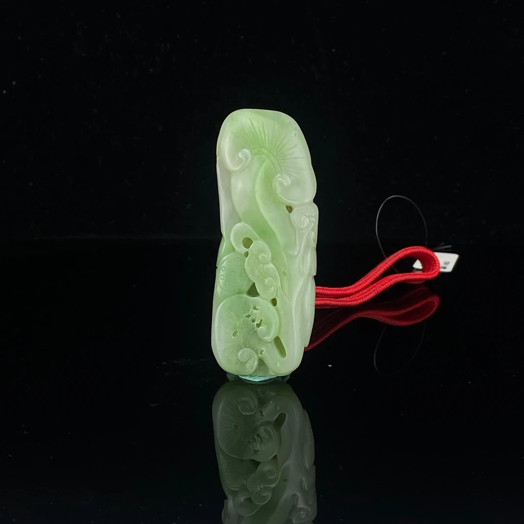 和田玉 鱼如意 /朵云轩 FUK1011HC