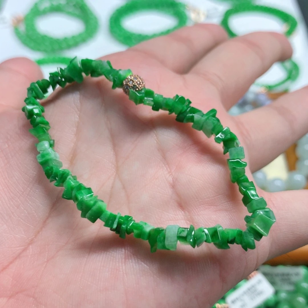 翡翠未镶嵌手链翡翠