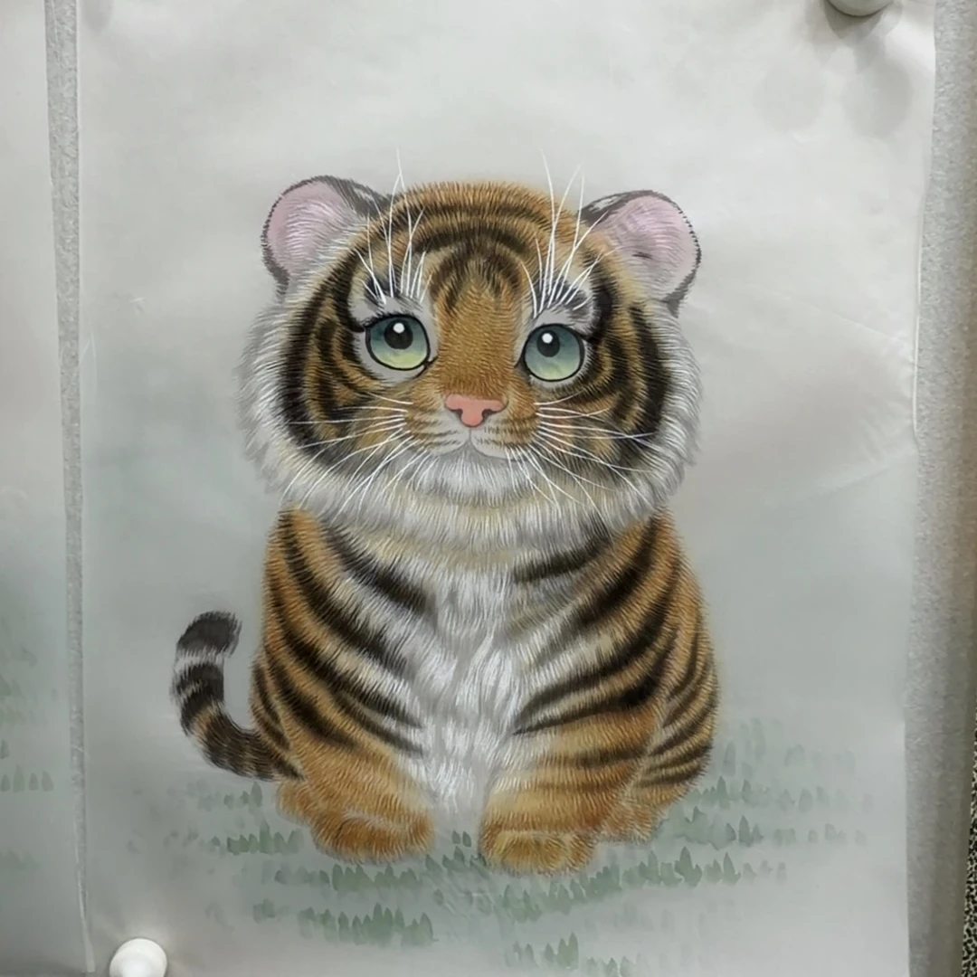 国画丝绢尺寸26厘米×38厘米