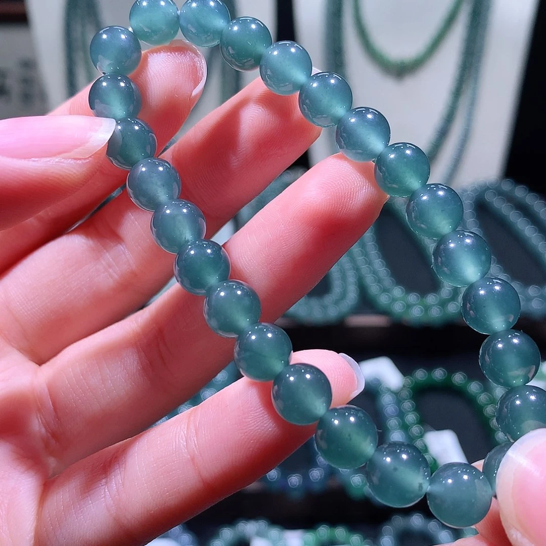 未镶嵌手链翡翠天然a货翡翠手串8