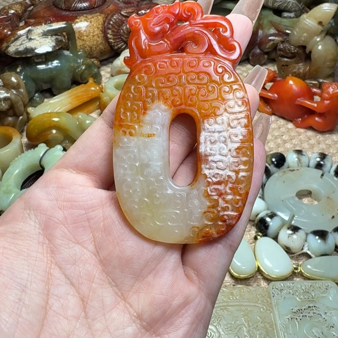 吊坠白玉菩提挂件