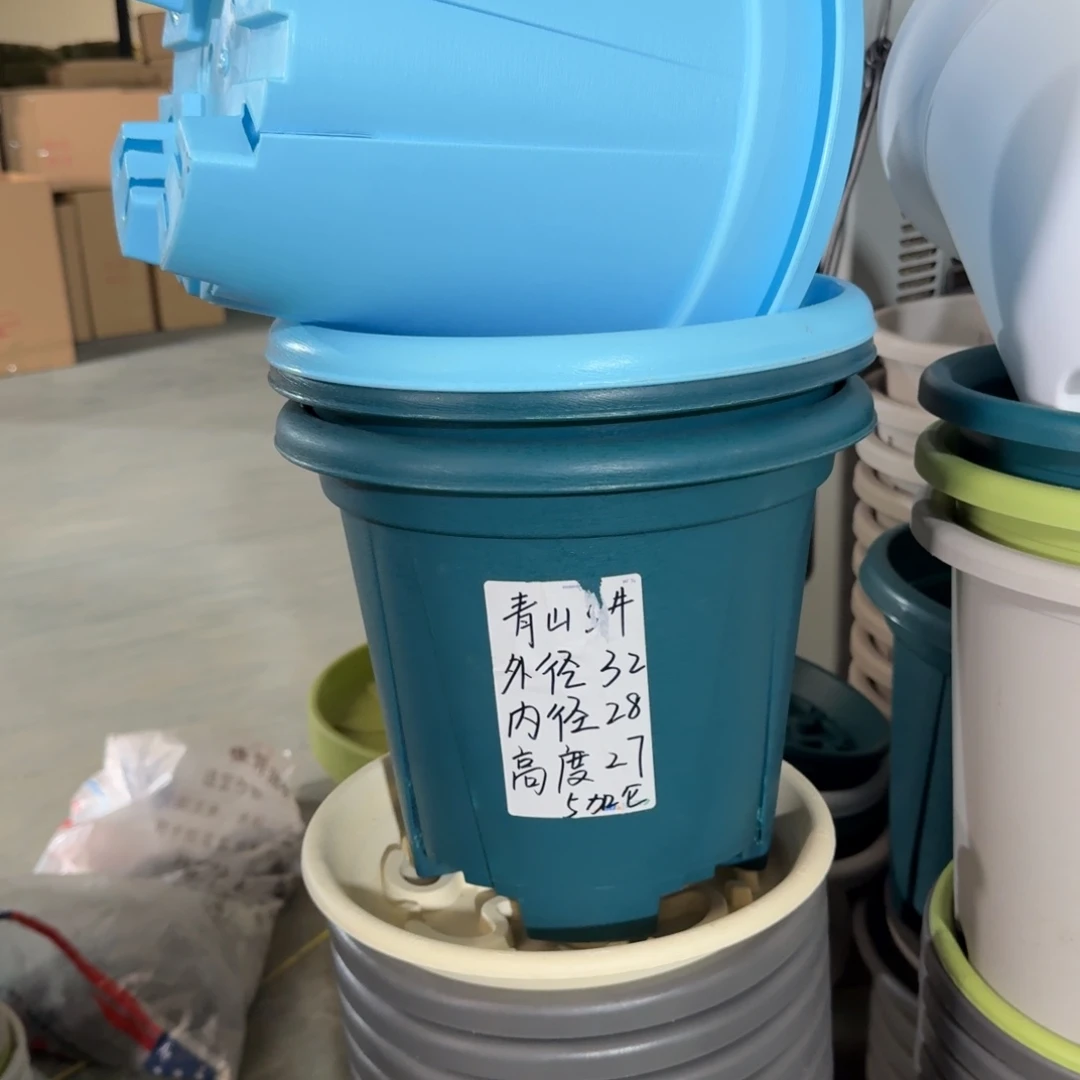青山5加仑口径32无拖军绿5个