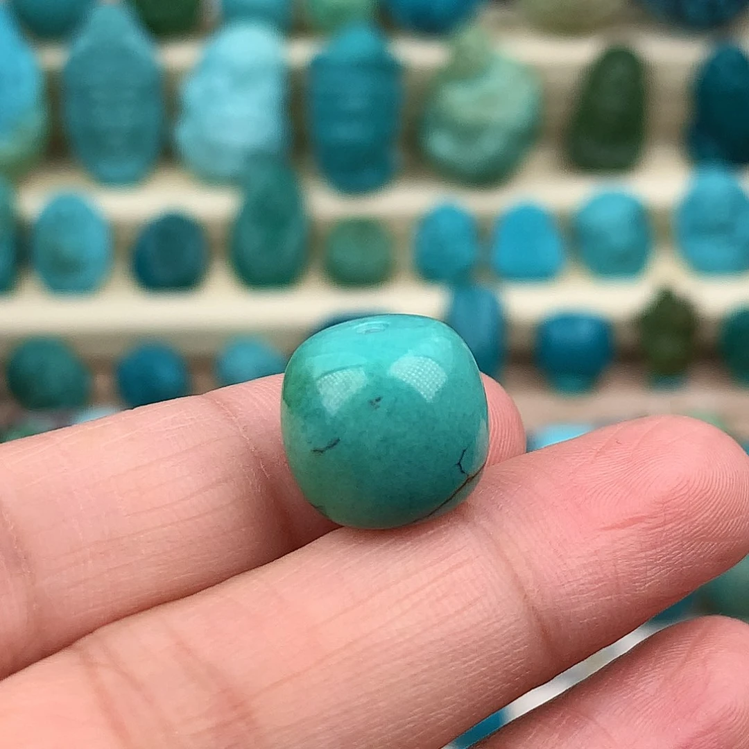 未镶嵌绿松石珠宝奇石13