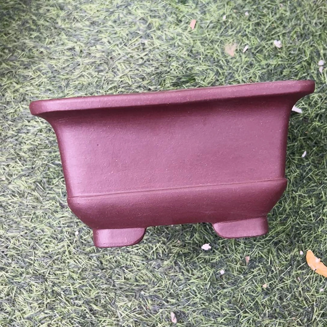 紫砂花盆自*新年快乐