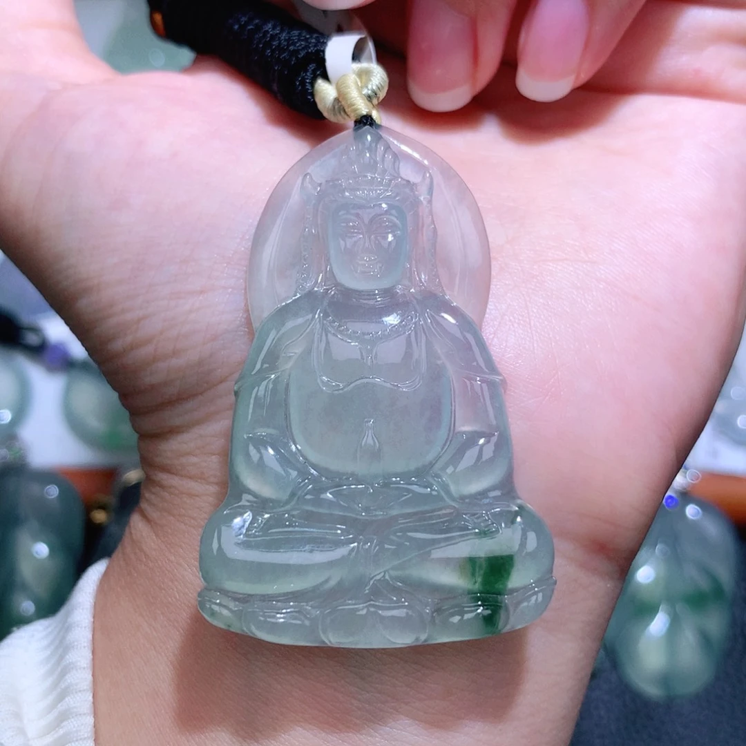 颈饰未镶嵌翡翠素衣