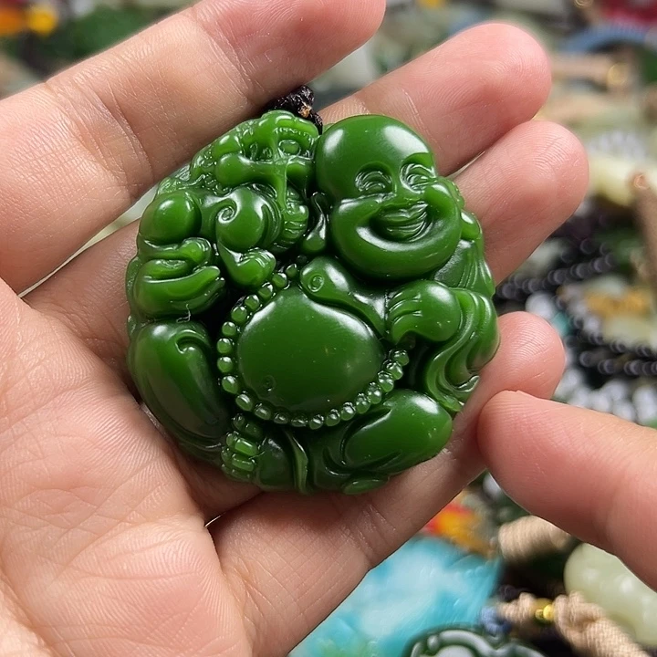 孤***狼和田玉（糖玉）未镶嵌颈饰