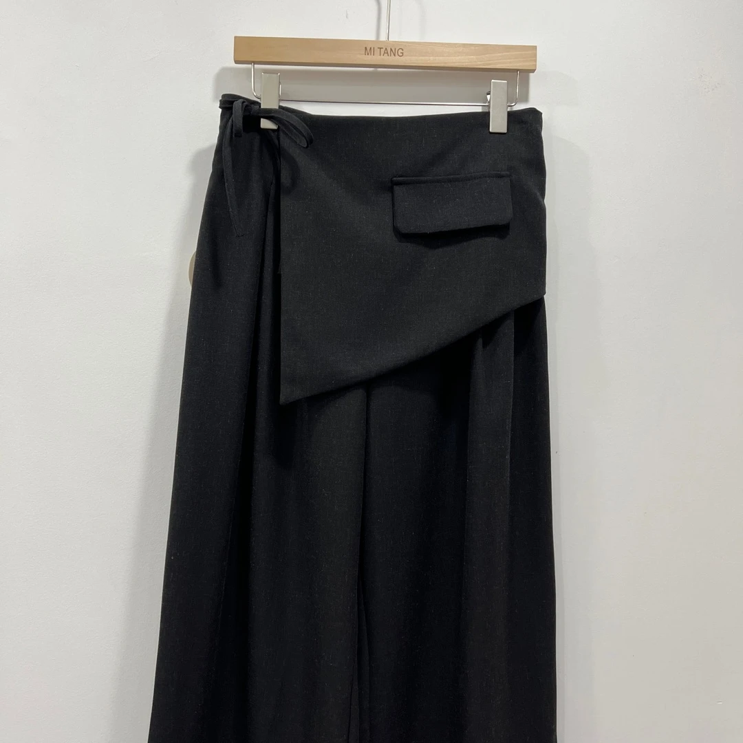 66068设计款阔腿裤