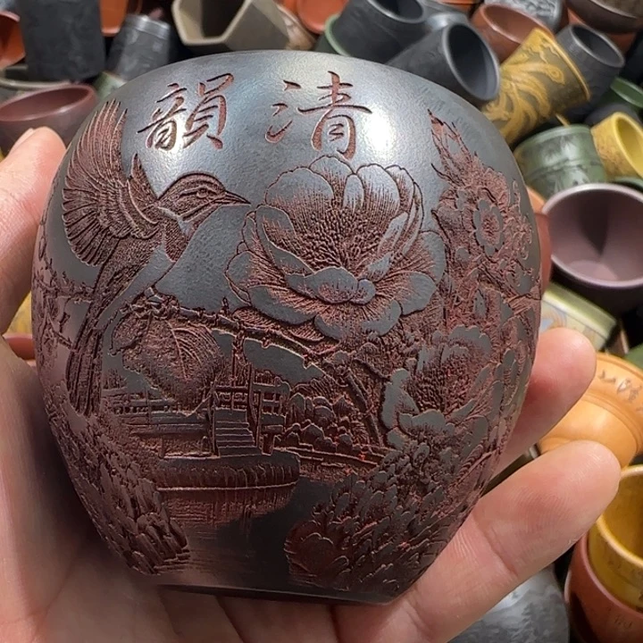 茶杯紫砂全手工制作工艺