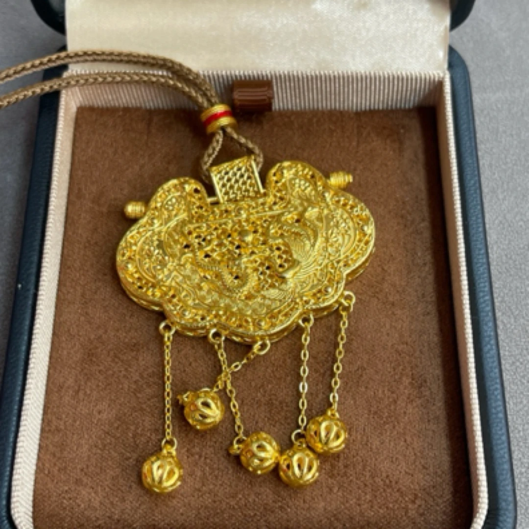 吊坠足银 天子门生吊坠 时尚