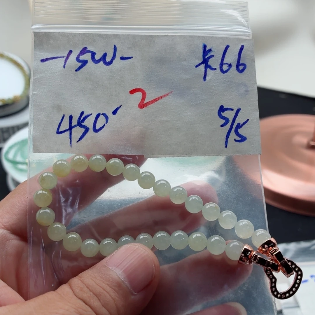 定制翡翠未镶嵌翡翠珠链