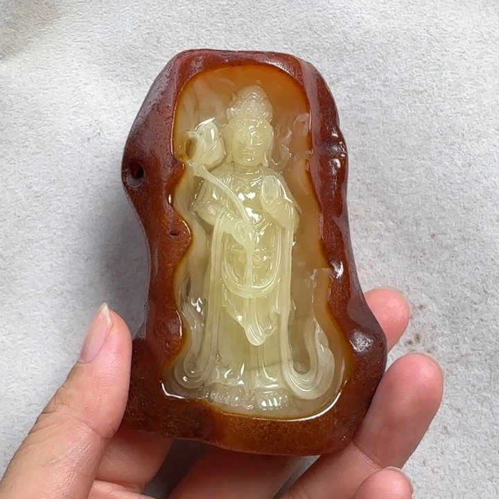 蜜蜡未镶嵌珠宝奇石