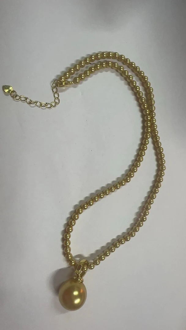 Z51精美时尚美人珠链（约卡4+18mm金色项链）多样性发货（阮院长）