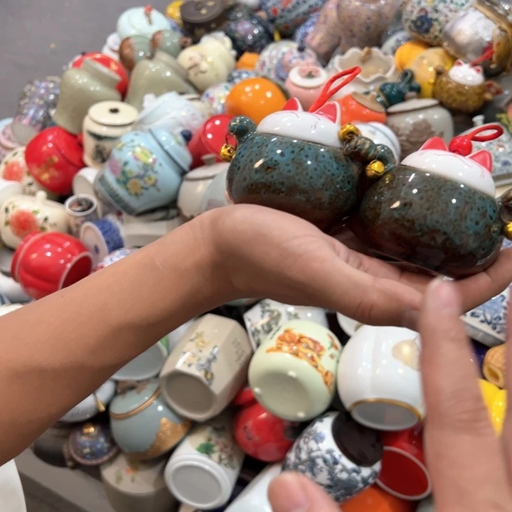 瑕疵福利品陶瓷茶叶罐