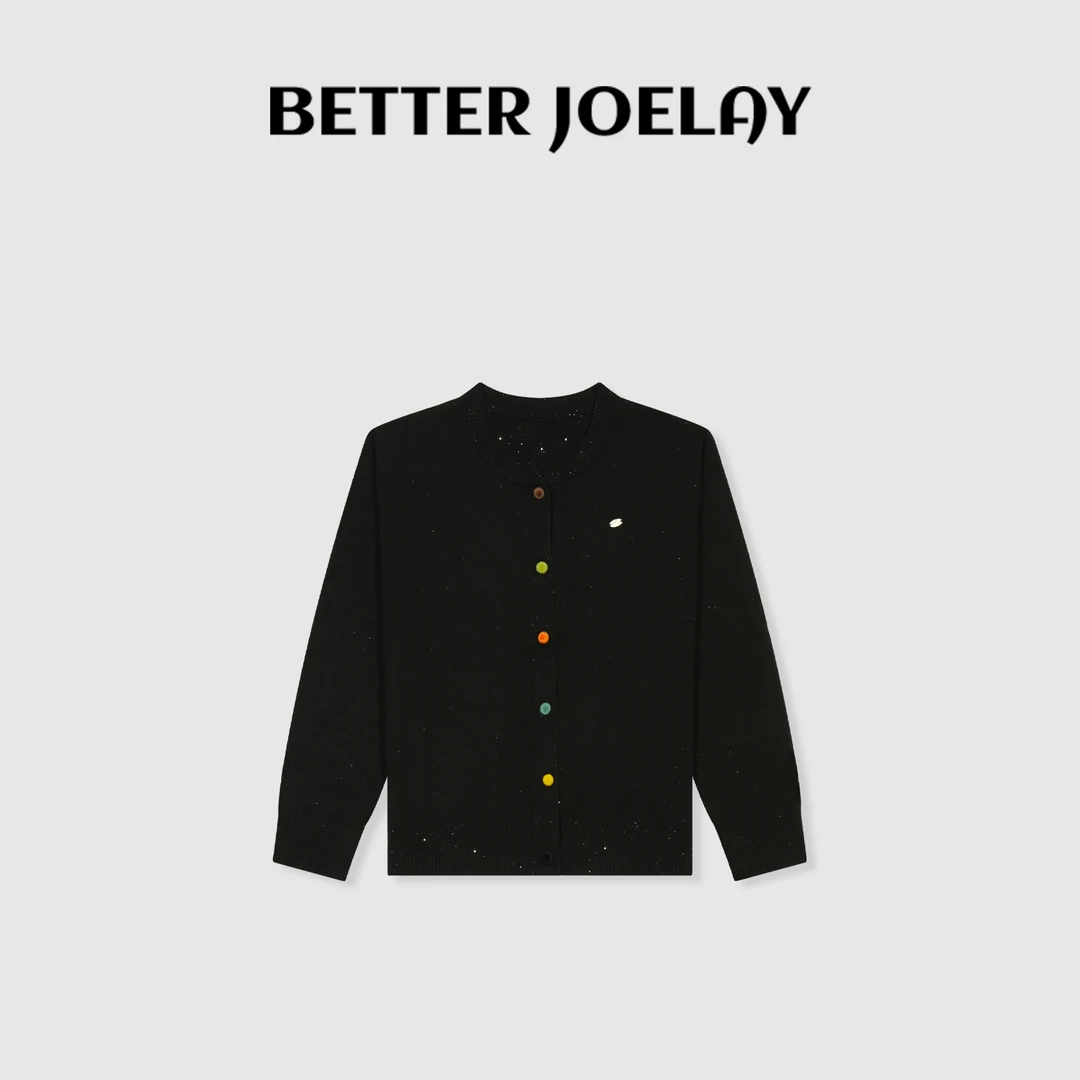 BETTER JOELAY-【威尔士】针织开衫毛衣舒适百搭洋气韩版LL5739