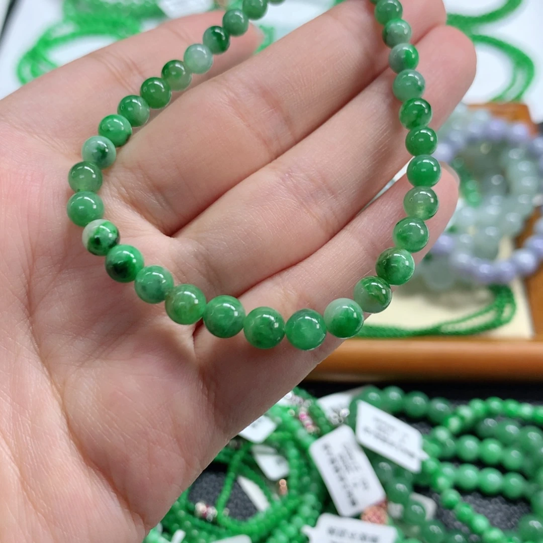 翡翠未镶嵌手链翡翠