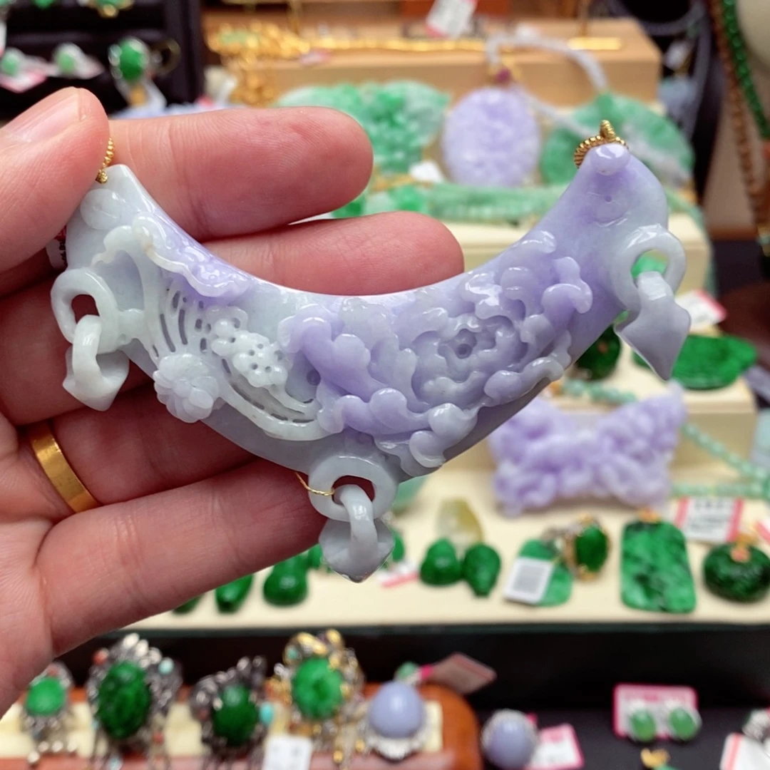 颈饰未镶嵌翡翠翡翠吊坠