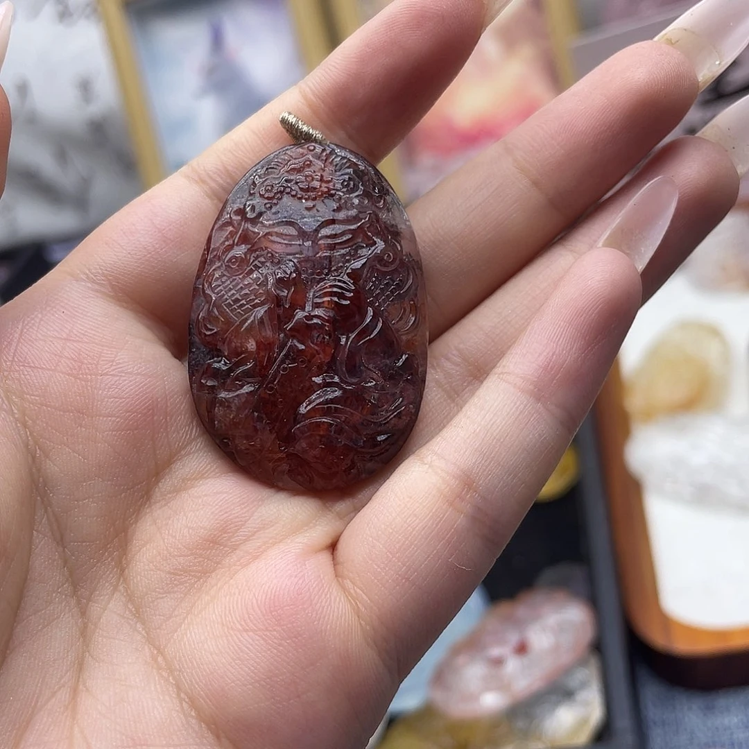 颈饰未镶嵌水晶天然