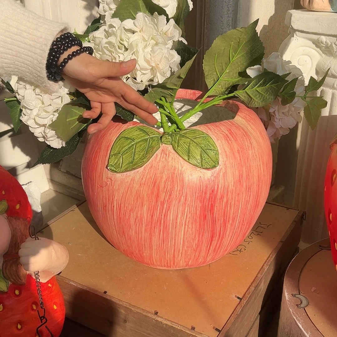 花园摆件红红火火