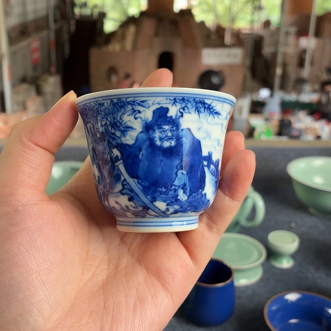 双板桥柴窑杯子的
