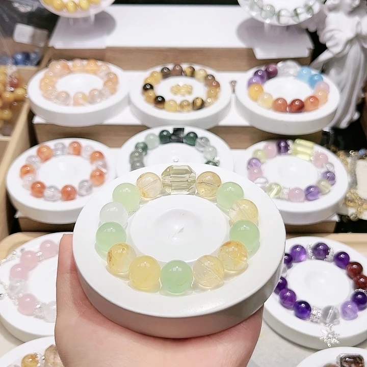 水晶手链未镶嵌天然水晶