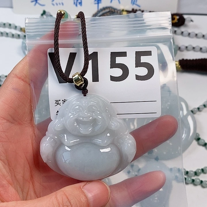 翡翠颈饰未镶嵌天然