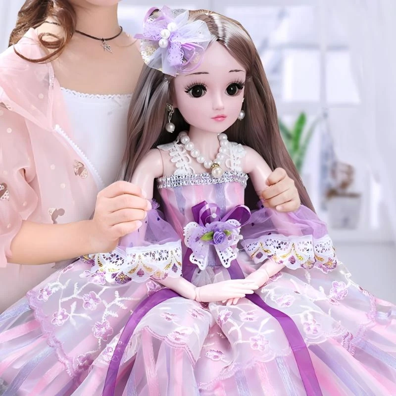 【有品位】60厘米大号换装爱莎公主洋娃娃女孩生日礼物节玩具