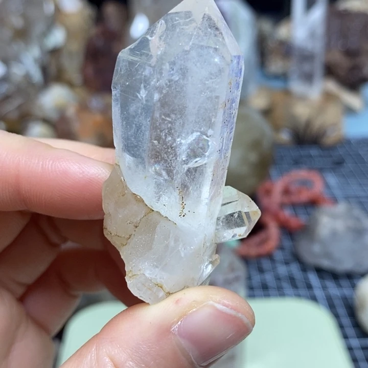 水晶水晶柱未镶嵌