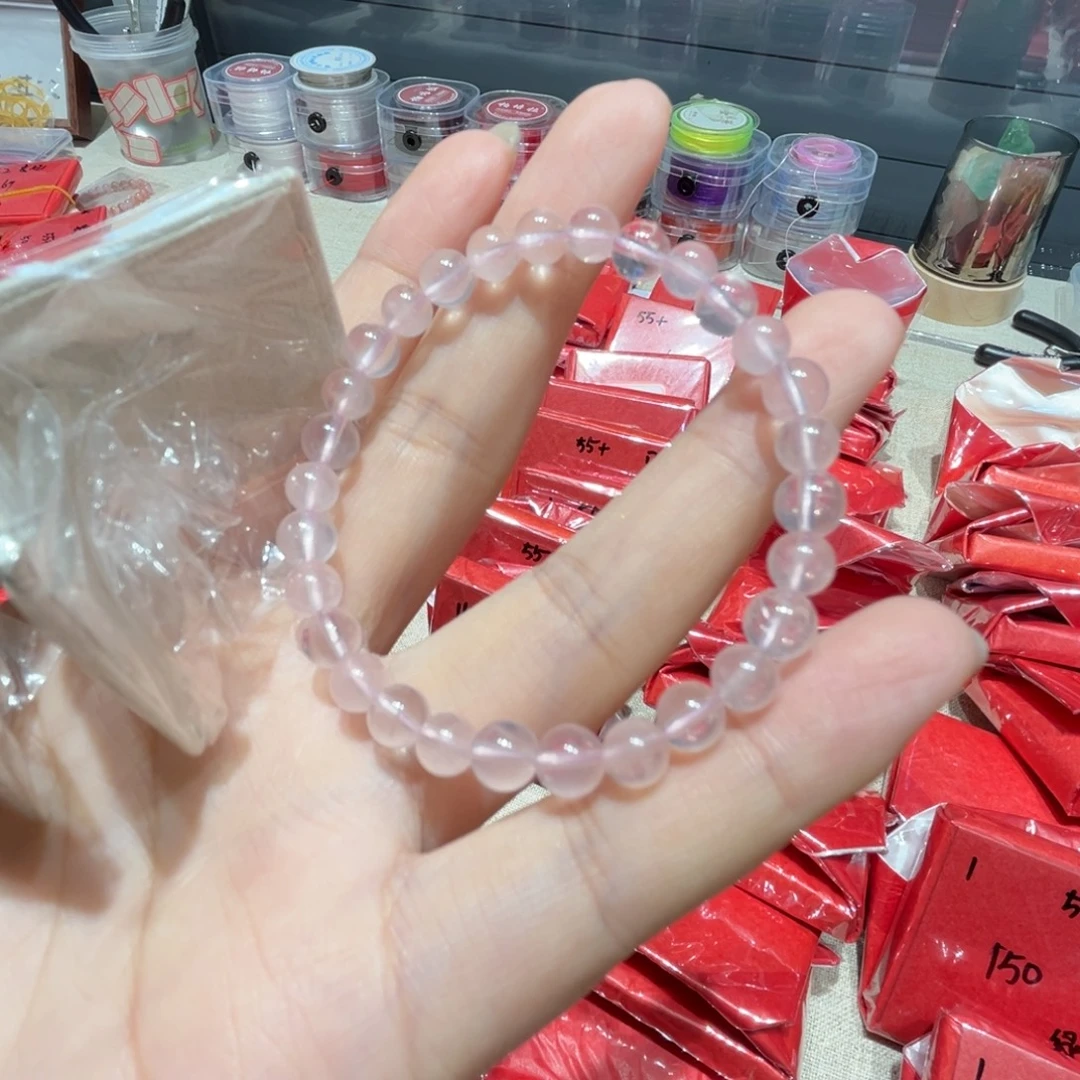 未镶嵌烟晶手链天然水晶手串