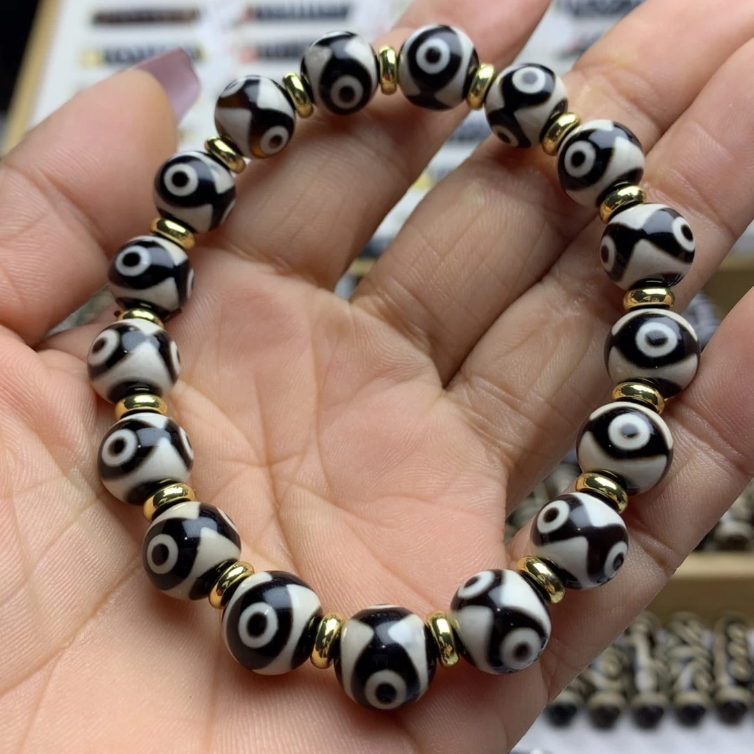 玛瑙/玉髓颈饰未镶嵌人工烧制玛瑙