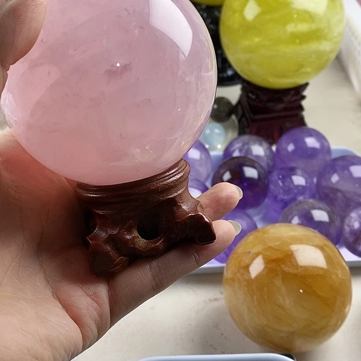 紫晶水晶7未镶嵌天然水晶未镶嵌福*