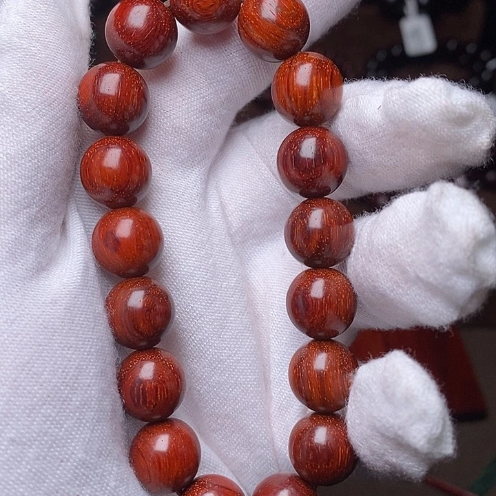 檀香紫檀（小叶紫檀）手串/手链原汁原味1.2cm