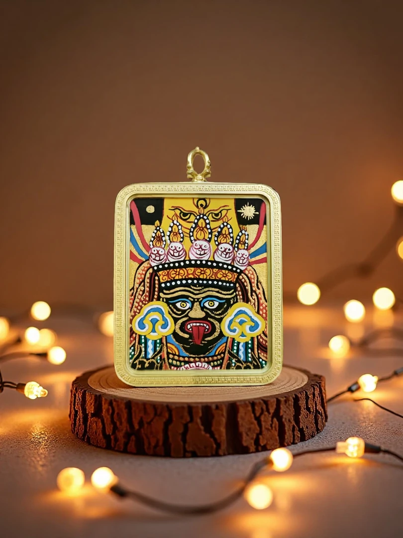 3.西藏拉萨文创布达拉扎基拉姆款5唐卡擦擦